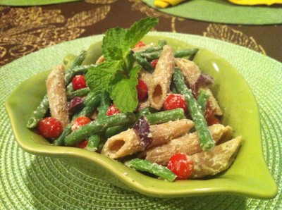 Green Bean Pasta Salad