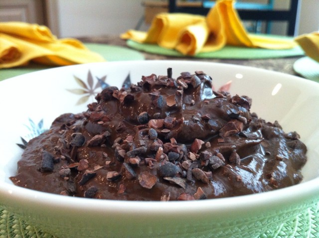 Chocolate Avocado Pudding