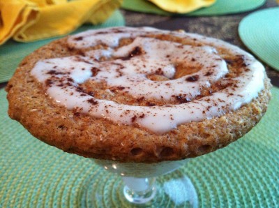 Coconut Flour Cinnamon Bun Muffin