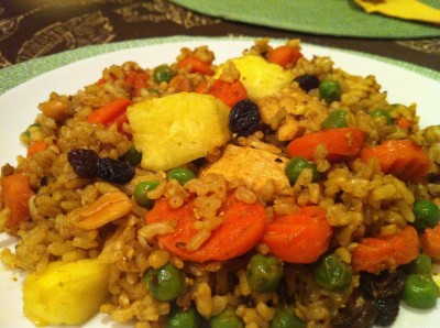 Thai Chicken Pineapple Fried Rice