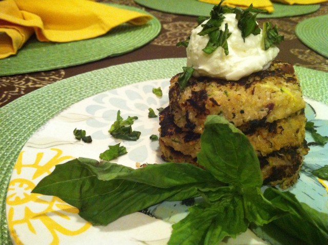 Greek Quinoa Patties