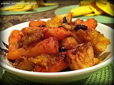 Maple Spice Butternut Squash Medley Close Up