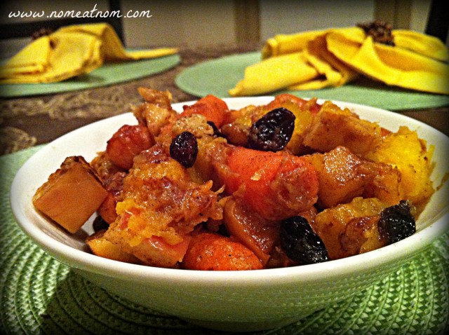 Maple Spice Butternut Squash Medley