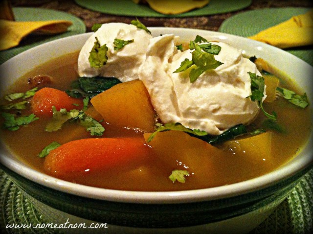 Moroccan Rutabaga Soup