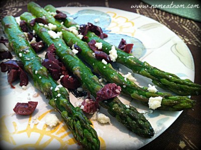 Mediterranean Roasted Asparagus