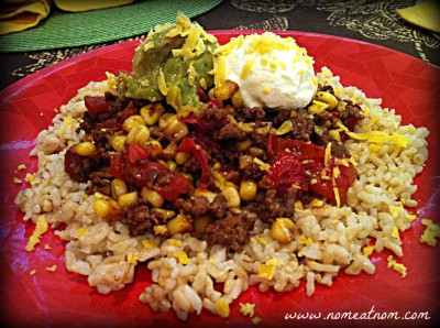 Mexican Beef and Rice