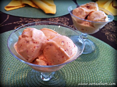 Nectarine Ice Cream