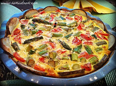 Asparagus Quiche Overview