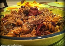 Mediterranean Steak Pasta