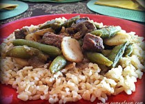 Crockpot Spicy Orange Beef