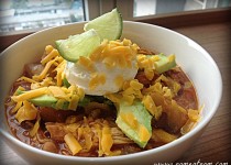 Crockpot Sweet Potato Chicken Chili